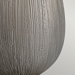 Настольная лампа с белым цилиндрическим абажуром и серебристым овальным основанием Quintiesse варинант исполнения - 4 | Loft Concept в Тюмени