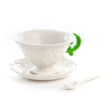 Чайная пара Seletti I-Tea Green варинант исполнения - 1 | Loft Concept в Тюмени