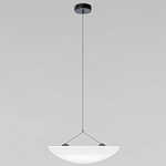 Подвесной светильник с белым тканевым плафоном в форме облака Crystal Cloud Junction варинант исполнения - 4 | Loft Concept в Тюмени