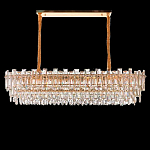 Люстра овальная с хрустальными подвесками Gorgeous Crystal Light варинант исполнения - 1 | Loft Concept в Тюмени