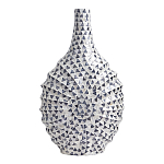 Ваза с инкрустацией Dark Blue Triangle варинант исполнения - 1 | Loft Concept в Тюмени