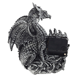 Часы в виде дракона Silver Dragon Clock варинант исполнения - 3 | Loft Concept в Тюмени
