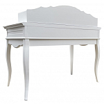 Стол-бюро белого цвета из массива бука с 4-мя ящиками White Provence варинант исполнения - 4 | Loft Concept в Тюмени