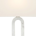 Настольная лампа на арочном корпусе с прямоугольным абажуром One Piece Support варинант исполнения - 1 | Loft Concept в Тюмени