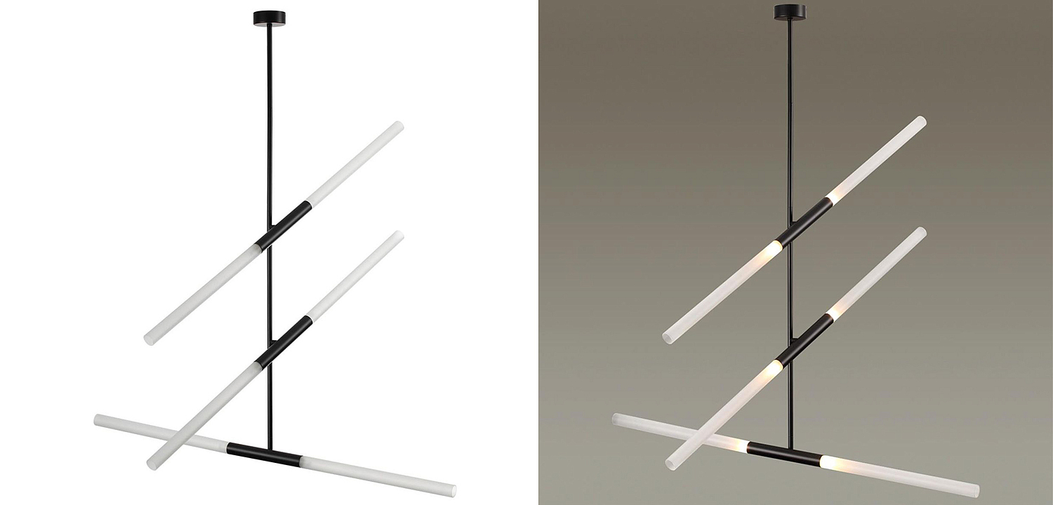 Светильник Black Delta Light 6 lamp Светильник Black Delta Light 6 lamp - Loft-Concept в Тюмени