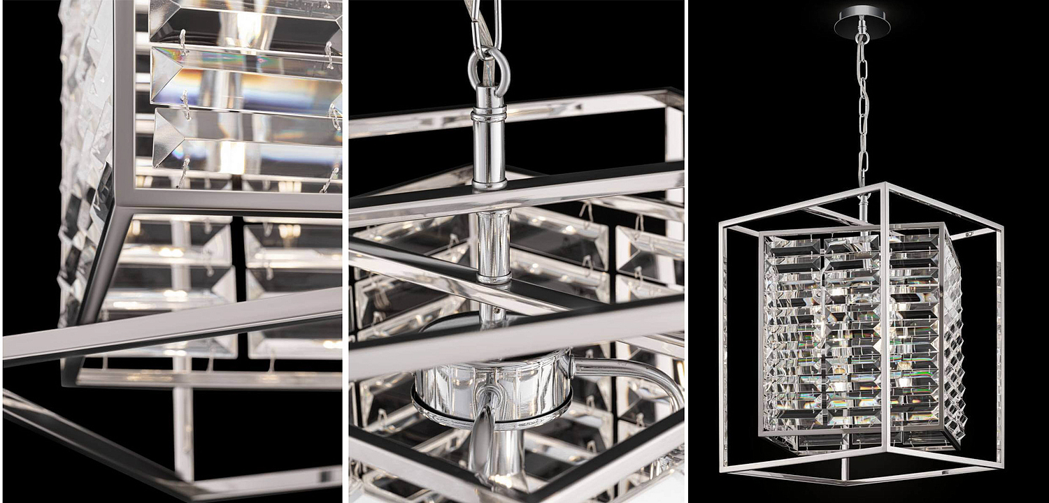 Люстра Algernon Light Chandelier chrome Люстра Algernon Light Chandelier chrome - Loft-Concept в Тюмени