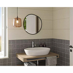 Зеркало круглое с асимметрией Light Reflection варинант исполнения - 1 | Loft Concept в Тюмени