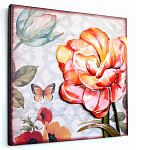 Аксессуар настенный из металла Blank Space Flower варинант исполнения - 1 | Loft Concept в Тюмени