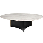 Стол журнальный овальный с контрастным основанием Subsequence варинант исполнения - 1 | Loft Concept в Тюмени