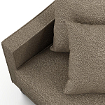 Мебельная ткань Шенилл коричневый цвет 138 см T4-21 варинант исполнения - 6 | Loft Concept в Тюмени