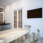 Гипсовая 3D Панель E-01 варинант исполнения - 1 | Loft Concept в Тюмени