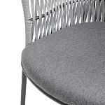 Кресло с декоративным плетением на спинке и подлокотниках Armchair Weaving варинант исполнения - 6 | Loft Concept в Тюмени