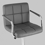 Барный стул с подлокотниками Honory Grey варинант исполнения - 7 | Loft Concept в Тюмени