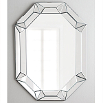 Зеркало настенное восьмиугольное Mirror Facets варинант исполнения - 1 | Loft Concept в Тюмени
