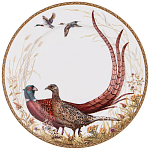 Тарелка закусочная из фарфора с изображением животных Hunting Porcelain Collection варинант исполнения - 1 | Loft Concept в Тюмени