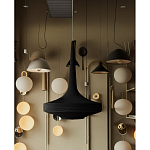 Подвесной вязаный черный светильник «Лампа Марракеша» варинант исполнения - 3 | Loft Concept в Тюмени