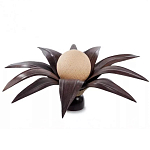 Настольная лампа черная INDONESIAN LAMPS варинант исполнения - 1 | Loft Concept в Тюмени