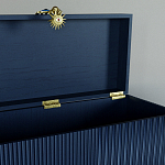 Большой дизайнерский Сундук Elsa Dreams Blue варинант исполнения - 3 | Loft Concept в Тюмени