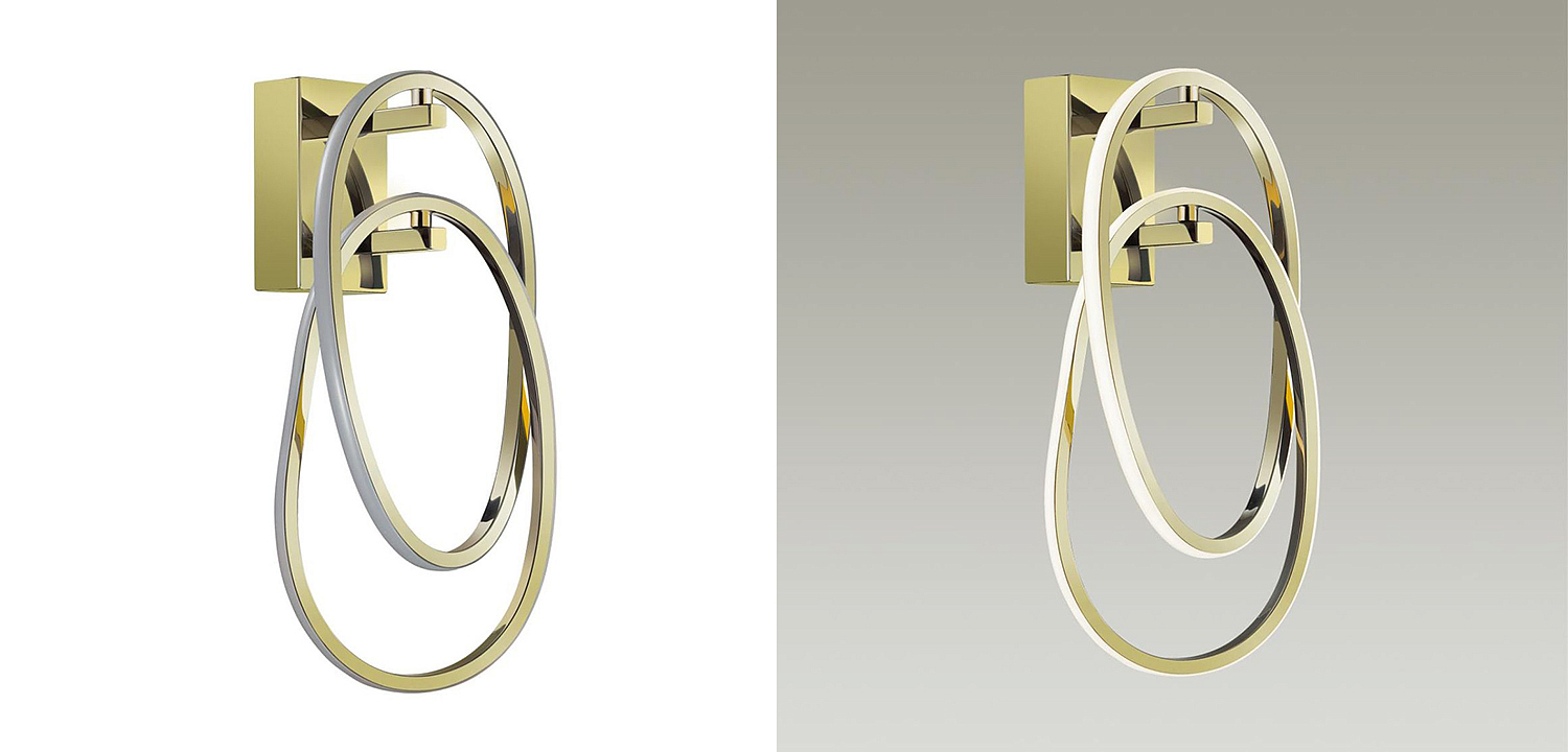Бра 2 Chain Link Gold Бра 2 Chain Link Gold - Loft-Concept в Тюмени