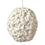 Светильник вязаный из шерсти Wool Oval варинант исполнения - 3 | Loft Concept в Тюмени