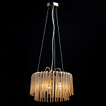 Люстра с подвесными рифлеными стеклянными трубками Nembus варинант исполнения - 3 | Loft Concept в Тюмени