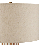 Настольная лампа с узором вдоль колоннообразного основания Brick Surface варинант исполнения - 2 | Loft Concept в Тюмени