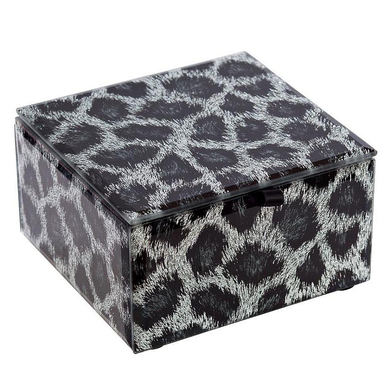 Шкатулка Snow Leopard Cube Серый Шкатулка Snow Leopard Cube Серый в Тюмени | Loft Concept