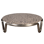 Стол журнальный круглый с узором Table Hypontic Pattern варинант исполнения - 1 | Loft Concept в Тюмени