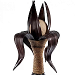 Настольная лампа черная INDONESIAN LAMPS 1 варинант исполнения - 2 | Loft Concept в Тюмени