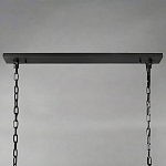 Люстра с черным каркасом и абажуром из прямоугольных мраморных панелей Calling to Shine варинант исполнения - 1 | Loft Concept в Тюмени