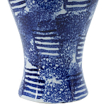 Ваза из фарфора сине-белого цвета Blue & White Ornament  варинант исполнения - 3 | Loft Concept в Тюмени