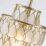 Подвесной светильник с декором из натуральной морской ракушки Iridescent Light варинант исполнения - 5 | Loft Concept в Тюмени