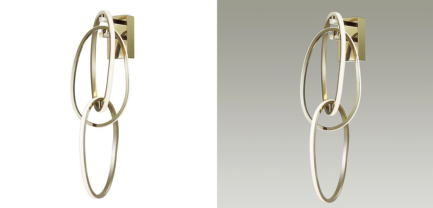 Бра 3 Chain Link Gold Бра 3 Chain Link Gold - Loft-Concept в Тюмени