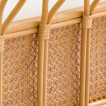 Настенная вешалка из ротанга Wila Wall Hanger M варинант исполнения - 4 | Loft Concept в Тюмени