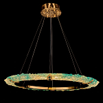 Люстра в форме кольца с цветочным декором Warm Heavenly Light варинант исполнения - 2 | Loft Concept в Тюмени
