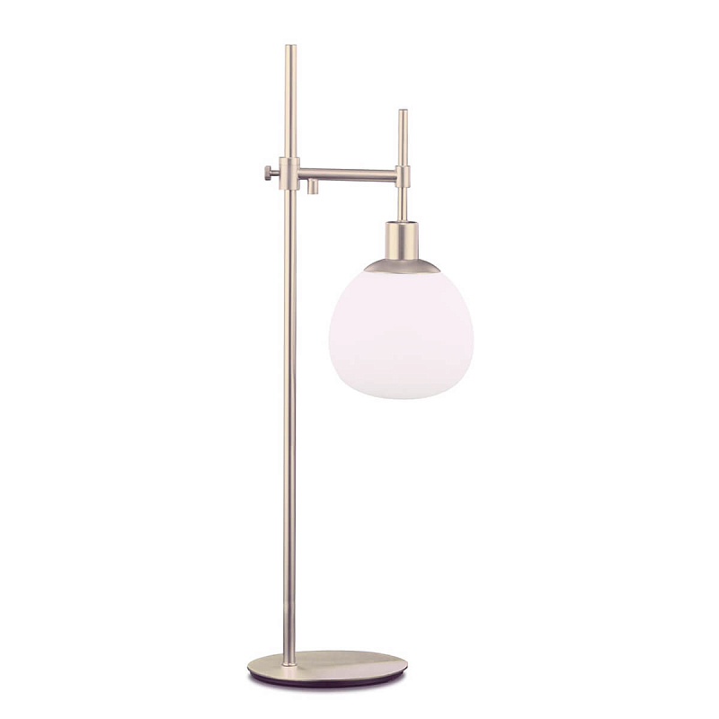Настольная лампа Tiepolo Ball Table lamp nickel Белый Никель Настольная лампа Tiepolo Ball Table lamp nickel Белый Никель в Тюмени | Loft Concept