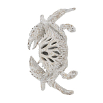 Статуэтка краб с детализированной текстурой в белом цвете Marine Accessories варинант исполнения - 1 | Loft Concept в Тюмени