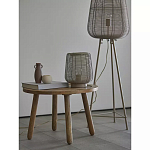 Торшер с плетеным металлическим плафоном Wicker Iron Lamp варинант исполнения - 3 | Loft Concept в Тюмени