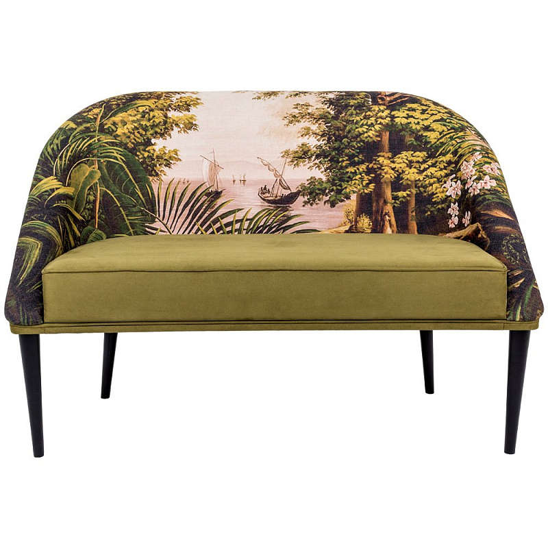 Диван Sofa San Cristobal Оливковый Диван Sofa San Cristobal Оливковый в Тюмени | Loft Concept