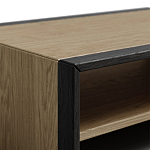 Стол журнальный в стиле лофт с полкой для хранения Warm Industrial варинант исполнения - 2 | Loft Concept в Тюмени