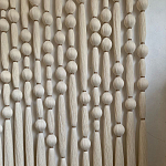 Панно на стену из хлопковых нитей White Morse Wall Hanging  варинант исполнения - 2 | Loft Concept в Тюмени