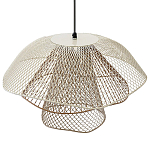 Подвесной светильник Beige Gold Mesh Lampshade Hanging Lamp варинант исполнения - 4 | Loft Concept в Тюмени