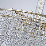 Люстра многоярусная с каскадами кристаллов Crystal Rains варинант исполнения - 8 | Loft Concept в Тюмени