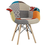 Стул с обивкой в стиле Patchwork варинант исполнения - 1 | Loft Concept в Тюмени