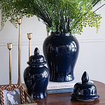 Ваза с крышкой однотонная Высота 48 см Chinoiserie Ceramics варинант исполнения - 5 | Loft Concept в Тюмени