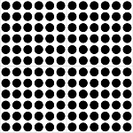 Дизайнерская плитка с узором Круг малый варинант исполнения - 1 | Loft Concept в Тюмени