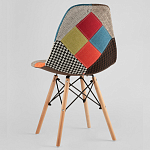 Стул с обивкой в технике пэчворк DSW варинант исполнения - 5 | Loft Concept в Тюмени