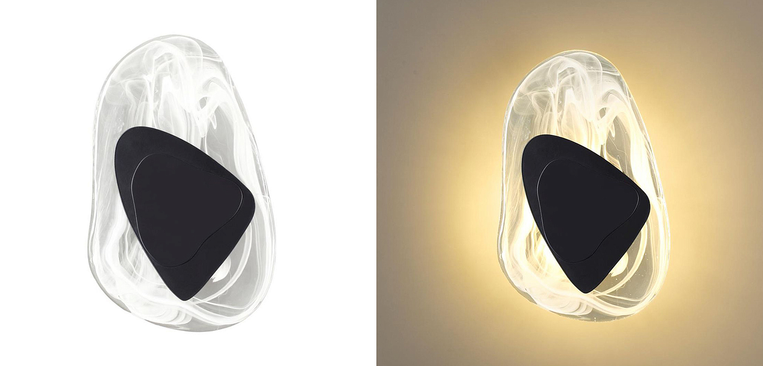 Бра Transparent Pebbles Sconces Black Бра Transparent Pebbles Sconces Black - Loft-Concept в Тюмени