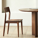 Стол обеденный круглый с двойной столешницей Walnut Wood Table варинант исполнения - 8 | Loft Concept в Тюмени