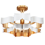 Люстра фигурная в сочетании белого и золотого цвета Shapes Inspired by Nature варинант исполнения - 2 | Loft Concept в Тюмени